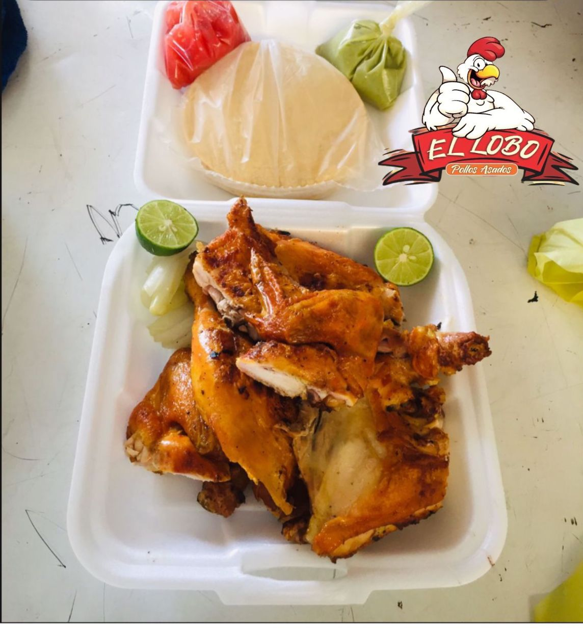 Fotografía de pollo asado